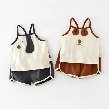 Baby Bear Casual Camisole and Shorts Set