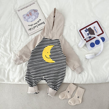 Baby Moon Hooded Romper
