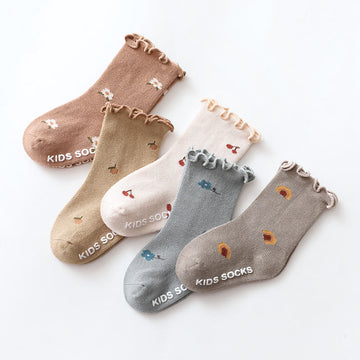 Baby Stringy Selvedge Floor Socks