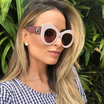 Vintage Big Cat Eye Sunglasses