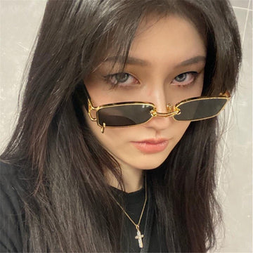 Steampunk Vintage Square Sunglasses