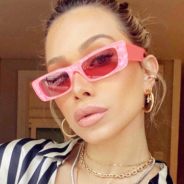 Small Big Frame Square Sunglasses