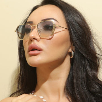 Small Vintage Gradient Retro Sunglasses