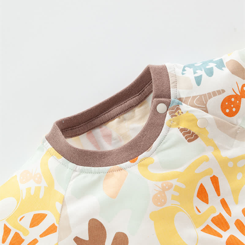 Toddler Animal Tree Brown T-shirt