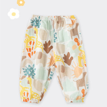 Toddler Animal Tree Apricot Pants
