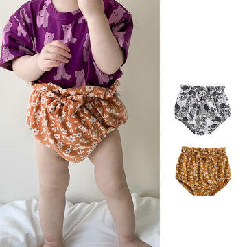Baby Girl Flower Bow Shorts