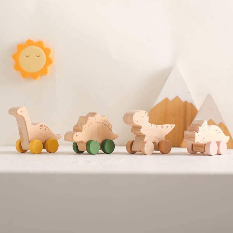 Kidoy Baby Wooden Dino Toys