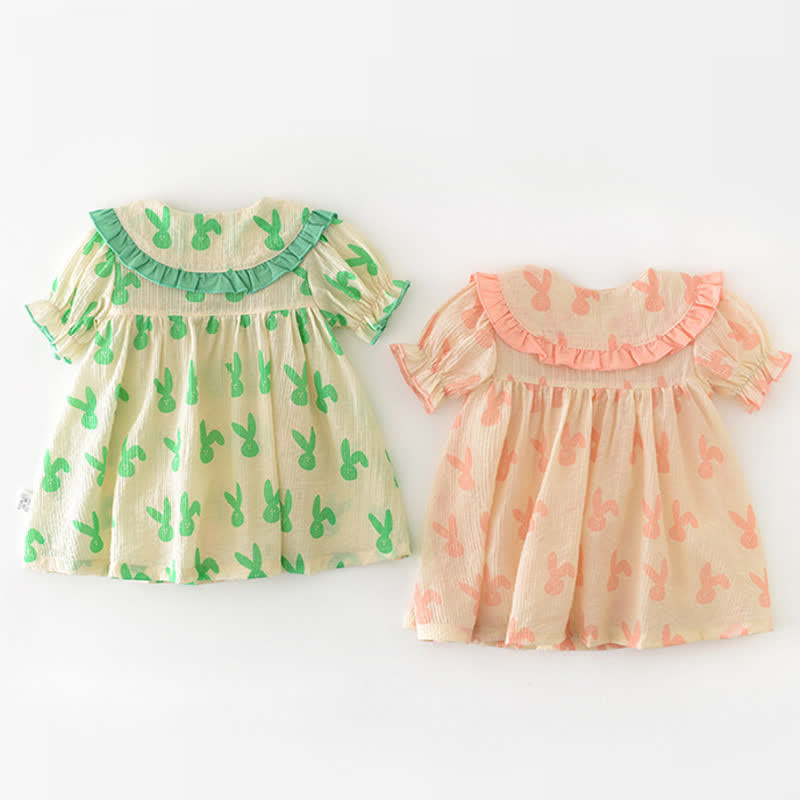 Baby Cartoon Bunny Cute Dress