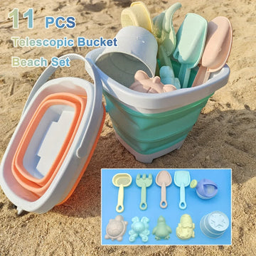 11pcs Baby/Toddler Silicone Beach Toys