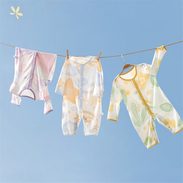 Baby Lovely Rainbow Leaves Star Romper