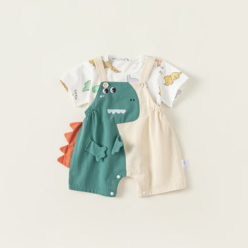 LITTLE DINO Baby 2-Piece Dinosaur Lovely Set