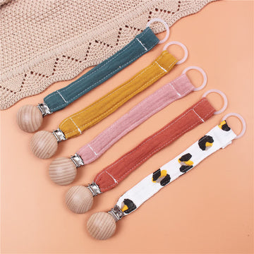 Baby Cotton Pacifier Clip