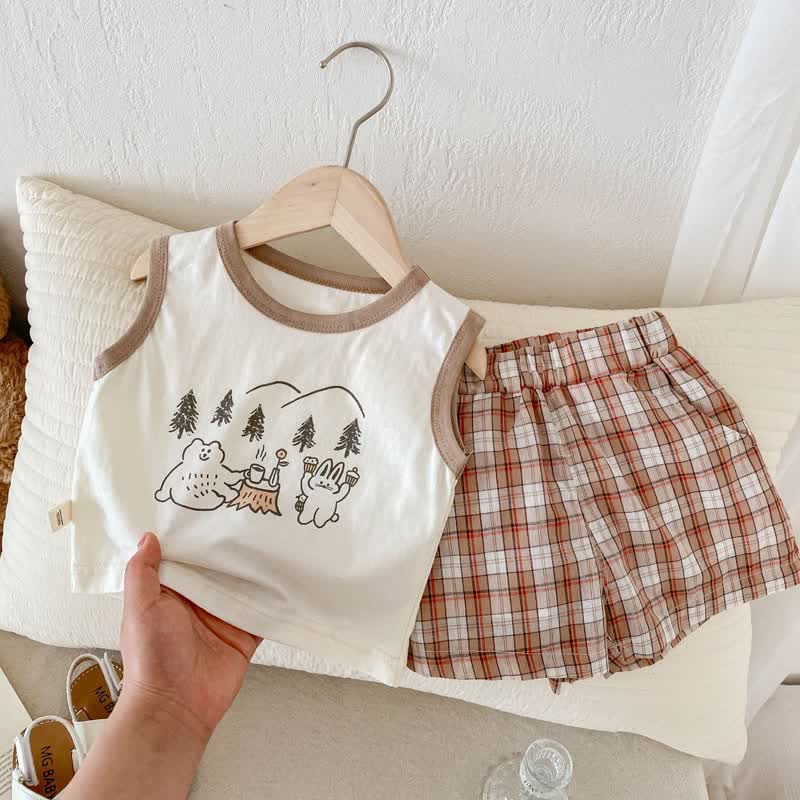 Baby Toddler 2-Piece Animal Camping Set