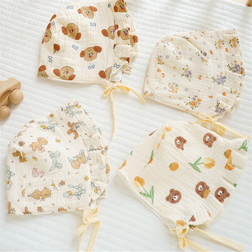 Baby Lovely Flower Cartoon Animal Bonnet