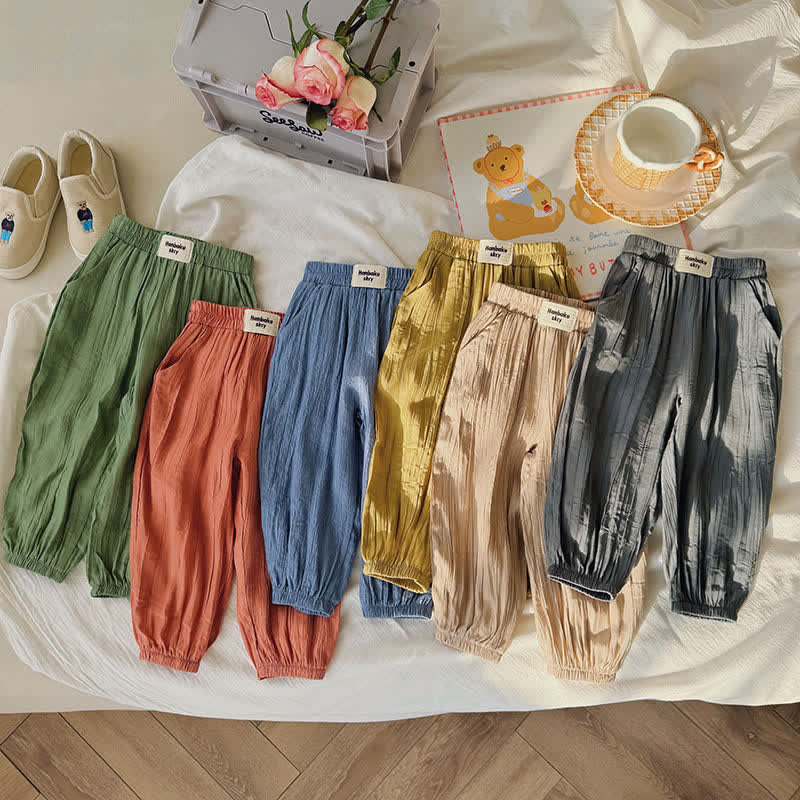 Toddler Patch Simple Casual Pants