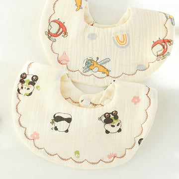 Baby Pumpkin Animal Bib 1 Piece