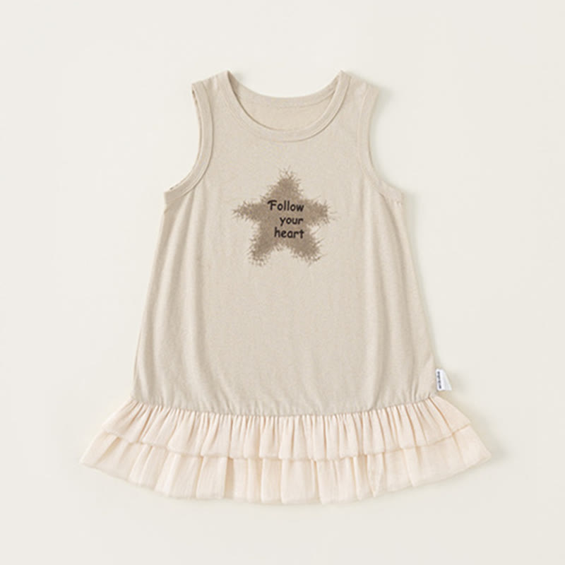 FOLLOW YOUR HEART Toddler Star Dress