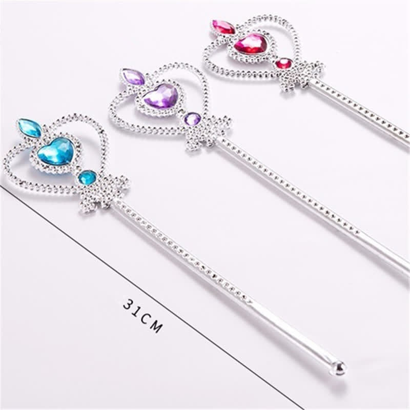 Baby Crown Headband Magic Stick 2-Piece Set