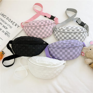 Baby Design Plaid Chest Pack