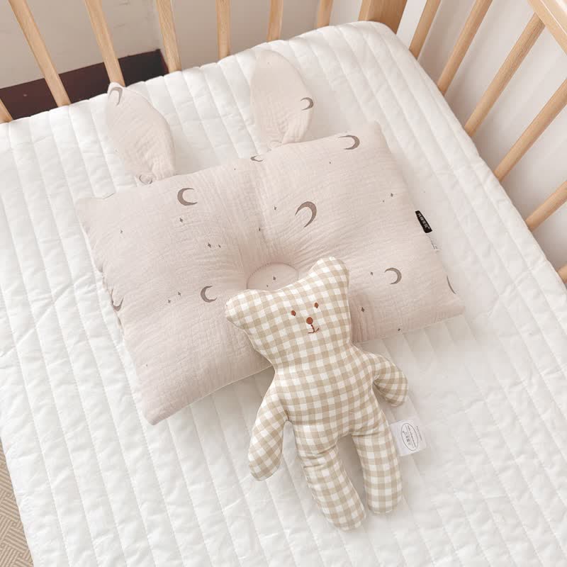 Bear Bear Rabbit Flat Pillow