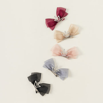 Baby Bow Crown Princess Hair Clips