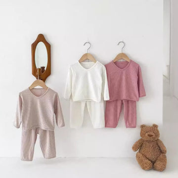 Baby 2-Piece Solid Color Comfort Set