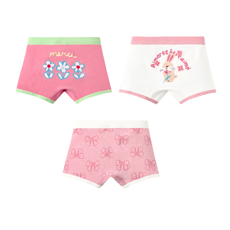 3-pack Toddler Girl Bunny Briefs