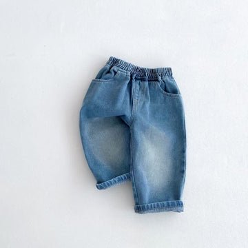 Toddler Casual Denim Blue Pants