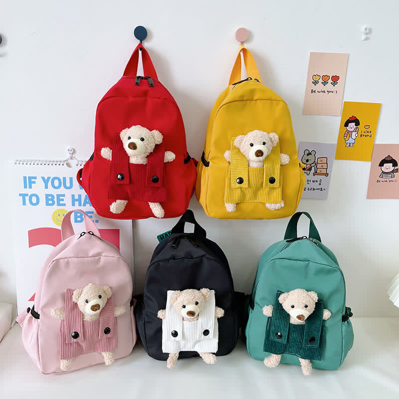 Toddler Bear Doll Backpack