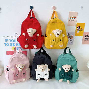 Toddler Bear Doll Backpack