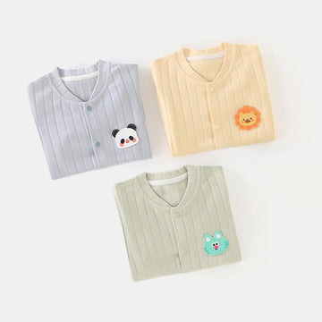 Baby Animal Simple Pajamas Romper