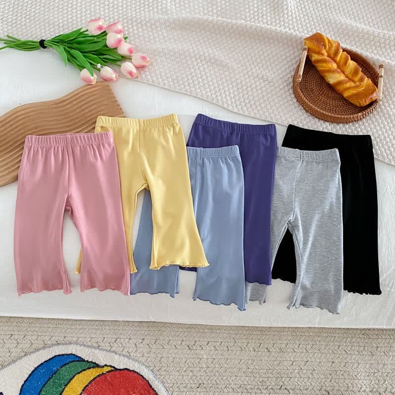 Baby Simple Solid Color Leggings