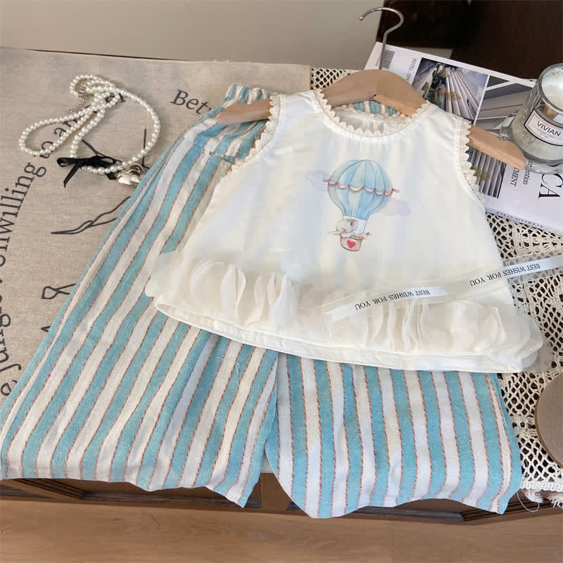 Toddler Balloon Elephant Tank Top/Pants