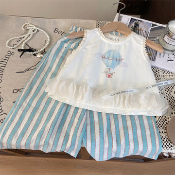 Toddler Balloon Elephant Tank Top/Pants