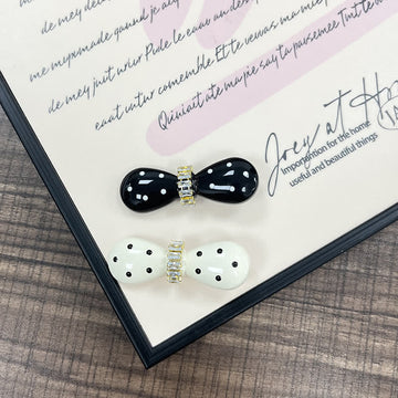 Baby Dot Bow Sweet Hair Clips