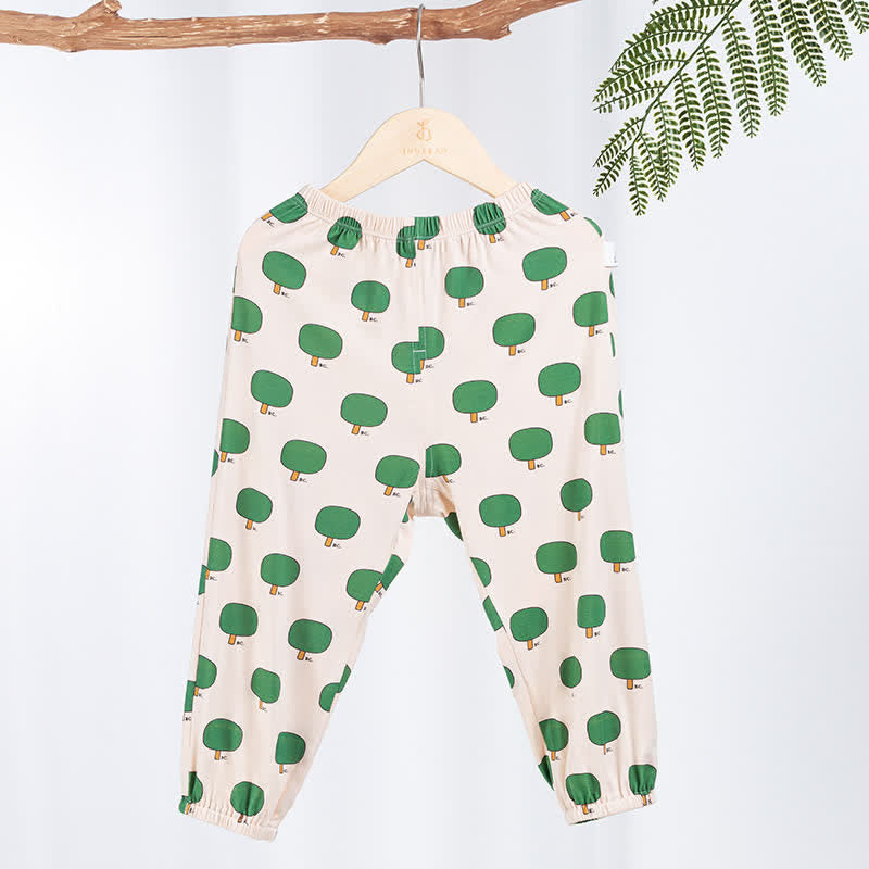 Baby Green Tree Casual Beige Pants