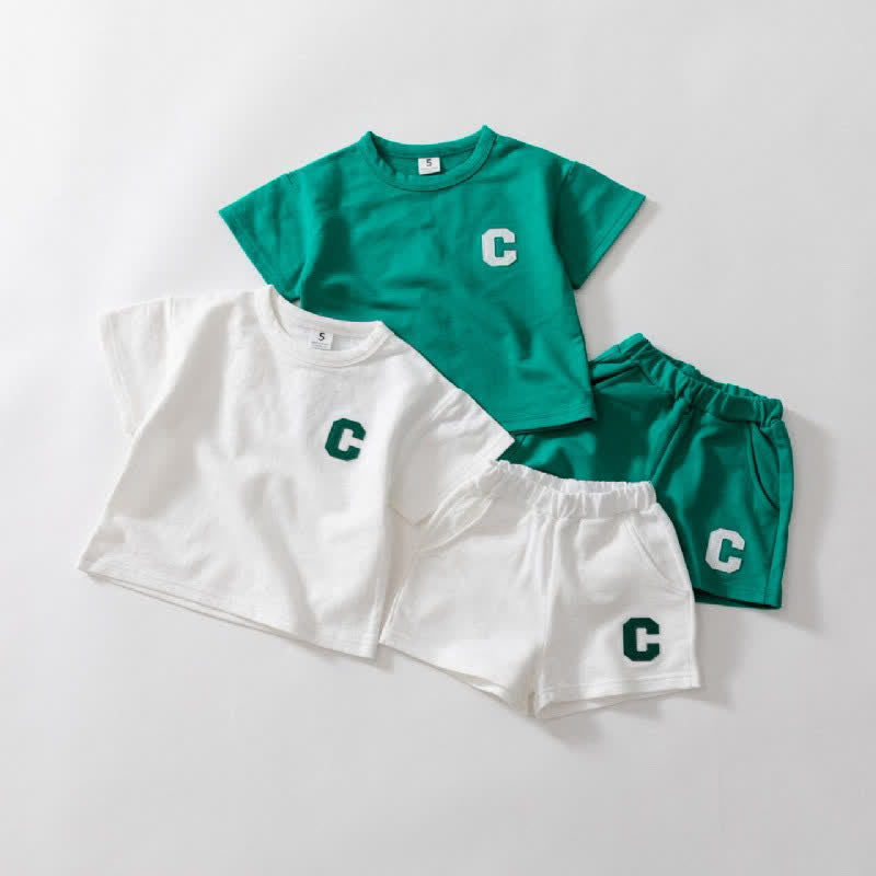 C Baby 2-Piece Casual Sweatsuit Basic Set