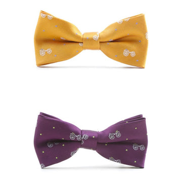 Baby Toddler Bicycle Dots Bow Tie