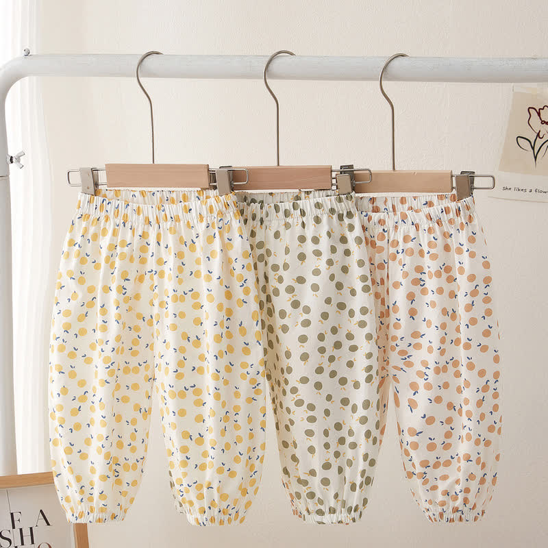 Toddler Fruit Anti-mosquito Jogger Pants