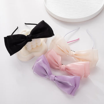 Baby Princess Bow Glossy Headband