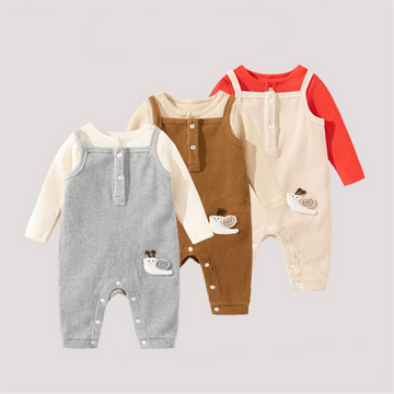 Baby Snail Lovely Bodysuit/Overalls