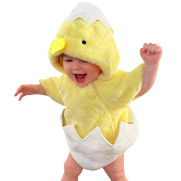 Baby Cosplay Chicken Hooded Bodysuit