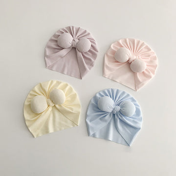 Baby Newborn Bow Lovely Protector Hat