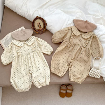 Baby Allover Dots Sweet Romper