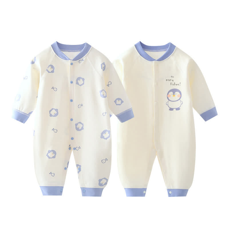 SO MANY FISHES Baby Lovely Penguin Romper