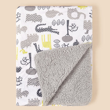 Baby Cartoon Warm Blanket