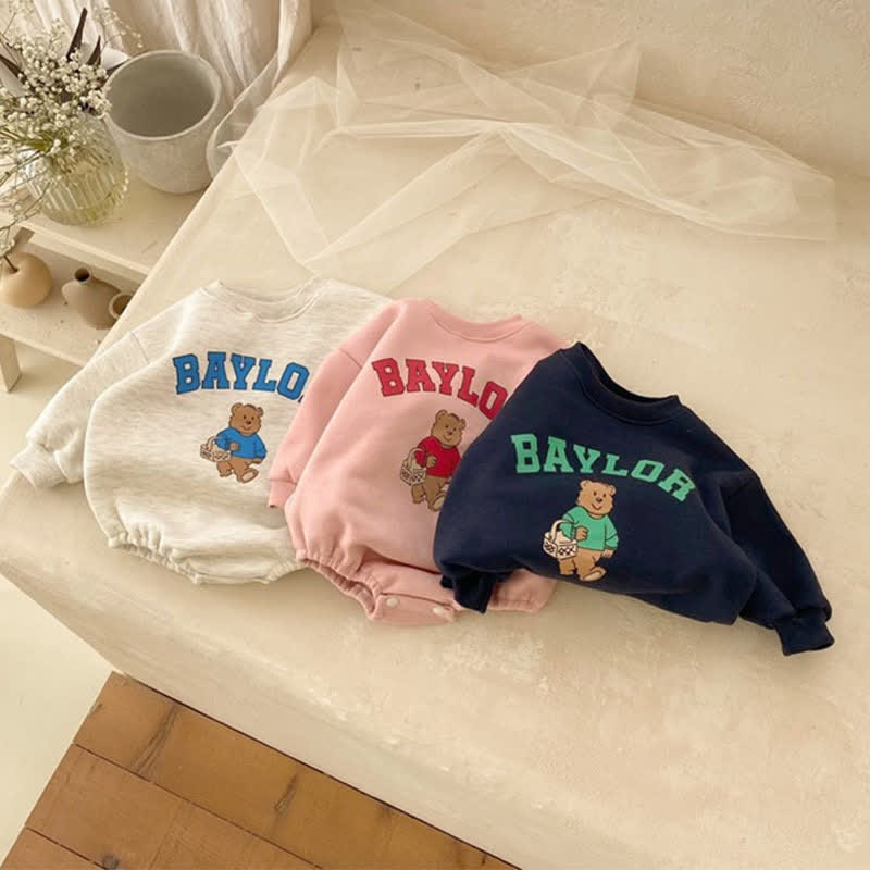 BAYLOR Baby Bear Bodysuit