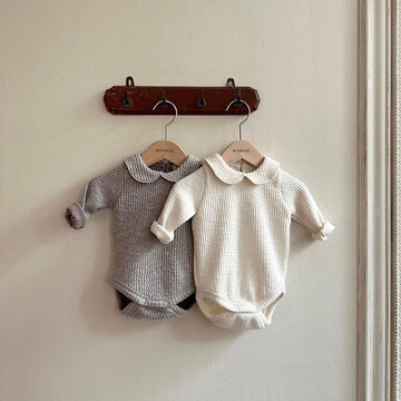Baby Girl Peter Pan Collar Bodysuit
