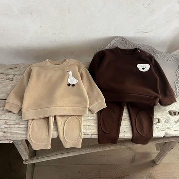 Baby 2-Piece Animal Knee Patch Set