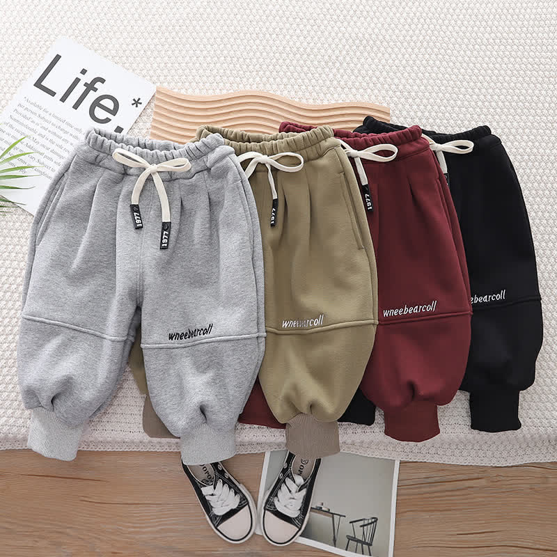 Baby Toddler Fleece Lined Jogger Pants